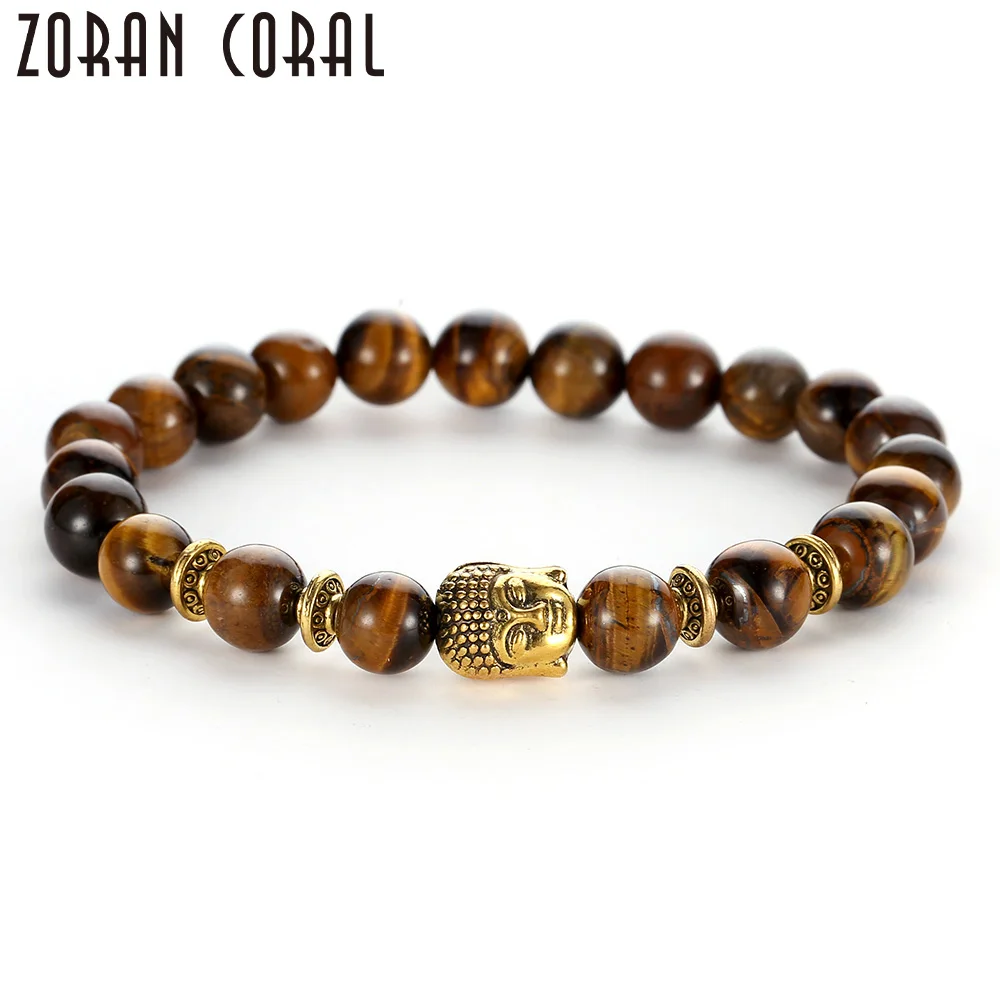 Высококачественный модный браслет натуральный тигровый глаз и Лава