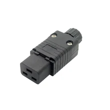 IEC 320 C19 Connector Computer AC Power Plug 15A 250V assembles POWER plug #WPT604