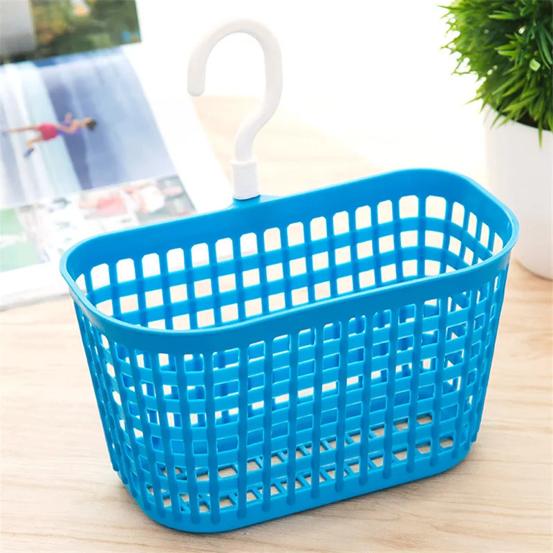 

1PCS Bathroom Hanging Basket Holder Cleanser Shampoo Container Cosmetic Seasoning Organizer