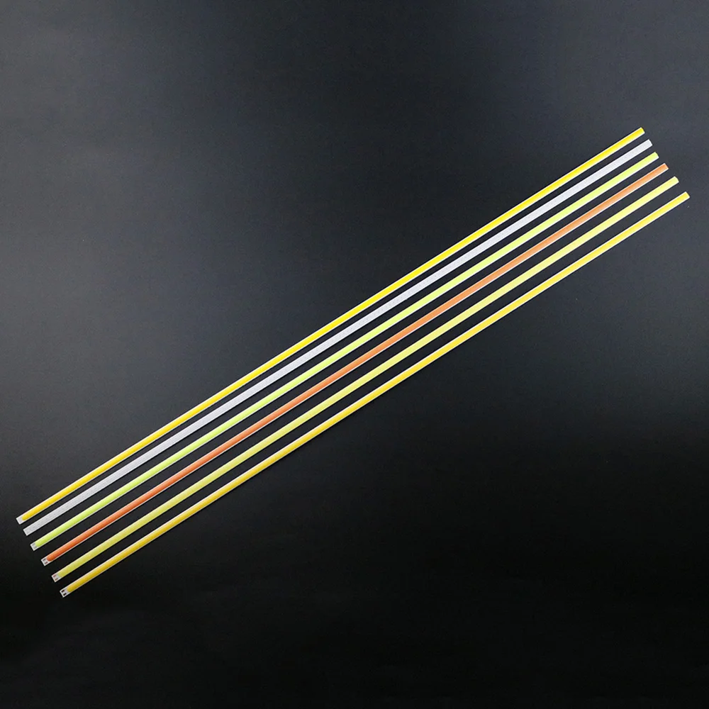 10 шт. 12 В COB LED тонкая полоса 600 мм * 6 Гибкая для освещения красный теплый белый 60 см
