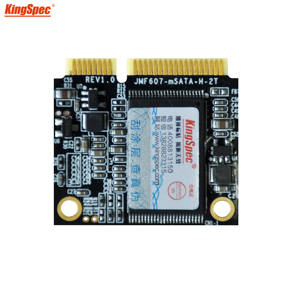 ACSC2M128mSH Kingspec Мини pcie половинной высоты mSATA 128 ГБ модуль твердотельный жесткий диск для Тетрадь Tablet PC Бесплатная доставка