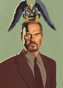 

Birdman 2014 movie SILK POSTER Decorative Wall painting 24x36inch