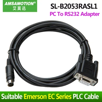 

SL-B2053RASL1 Suitable Emerson EC Series PLC Programming Cable EC10 EC20 EC10A PC To RS232 Adapter