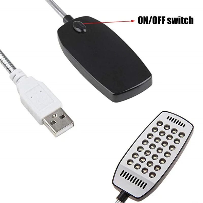 USB светодиодный Настольный светильник 28 S ультра яркий гибкий простой книжный для