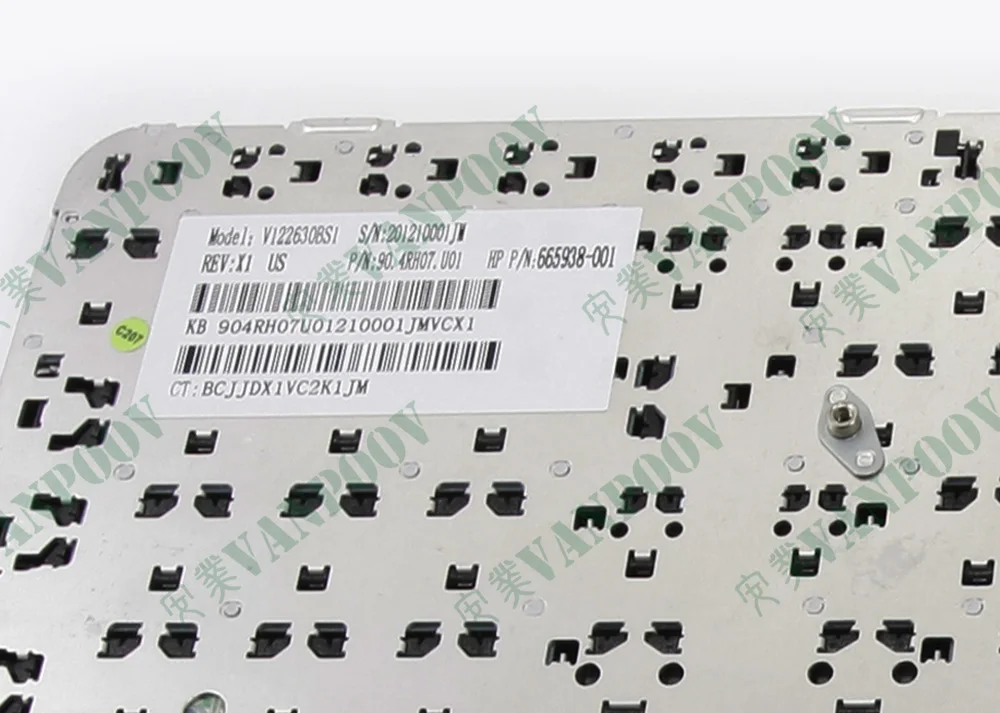 Genuine New Us Laptop Keyboard For Hp Pavilion Dv6 Dv6-6000 -6100