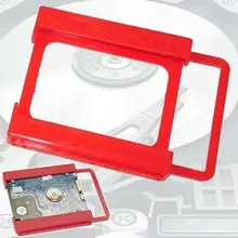 2,5-3,5 дюймов пластмасс жесткий диск монтажный кронштейн адаптер для Тетрадь SSD лоток для жесткого диска