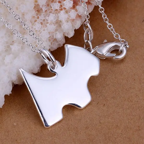P139_2 Hot Sale Fine Silver Color Jewelry Wholesale Factory Price Charms Free Shipping Fashion Dog Tags Pendants/aqvajica | Украшения и