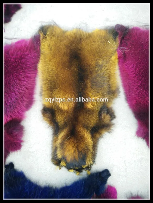 Skin Raccoon Fur Wholesale Color 5