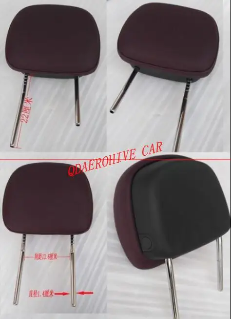 Регулируемый подголовник QDAEROHIVE для Volkswagen VW Passat B8 B7 B6 CC Tiguan sharan Golf Polo PEUGEOT 307/308/408 audi