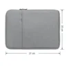 Tablet Sleeve For iPad Pouch 10.2 2022 Air 3 10.5 Bag GOOJODOQ Shockproof Protective Tablet Pouch for iPad Pro 11 Case 2022 ► Photo 3/6