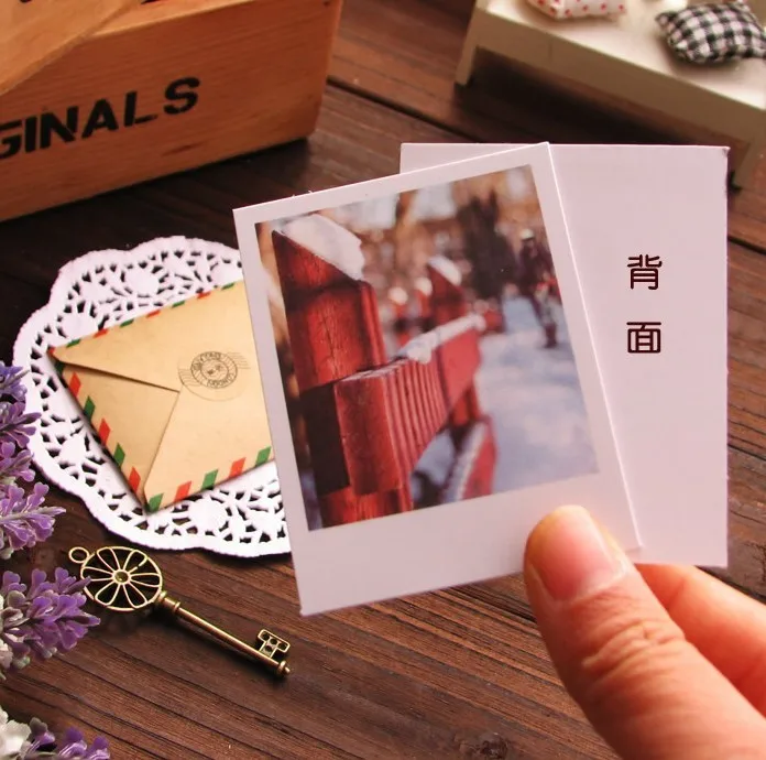 Vintage LOMO card set /with envelopes and stickers /60 sheets gift greeting cards per set