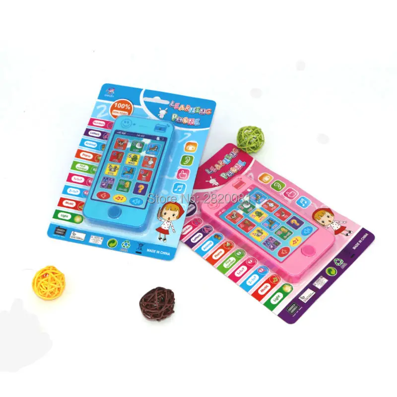 

English/arabic/french language smart phone learning machine,music&Light Alphabet Math Animal Sound baby's early education toys