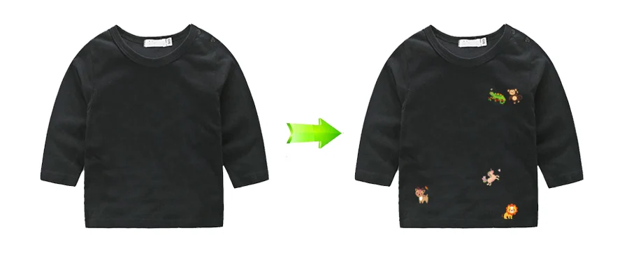 36PcsSet Cartoon Animal Patch Iron On Clothes A-Level Washable 2018 New Parches Ropa T-Shirt Diy Decoration Applique 3