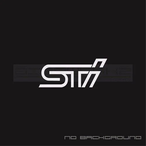 

For 2Pcs/Pair STI Subaru Tecnica International sticker decal subaru perforamnce tuning Pair Car Styling