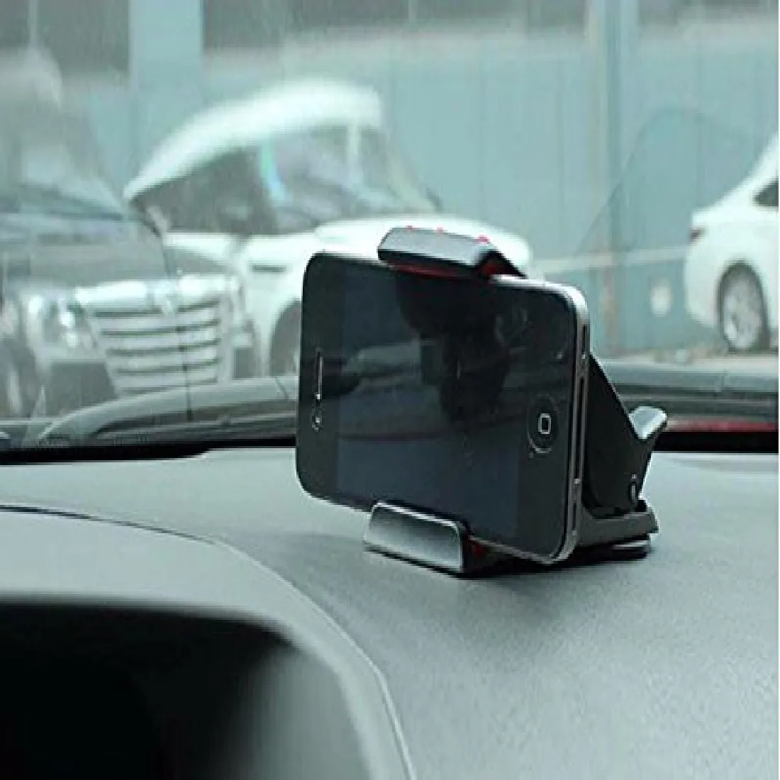 

Dewtreetali Universal Car Dashboard Phone Holder Mount Cradle Stand for iphone 4s 5s 6 Samsung Galaxy S6