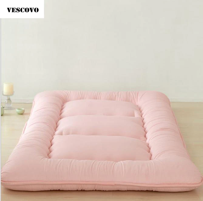 VESCOVO crianças dormindo mat único/dobro da espuma da memória colchão colchão dobrável para rainha gêmeo cama