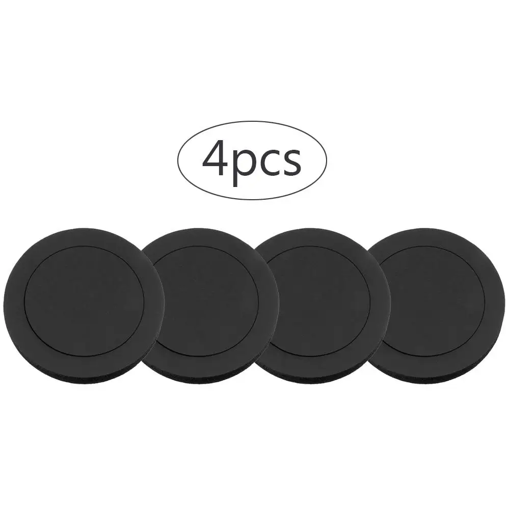 

4PCS Car Soundproof Instrument Insulation Cotton 6.5 Inch Audio Sound Insulation Ring With Adhesive Tape