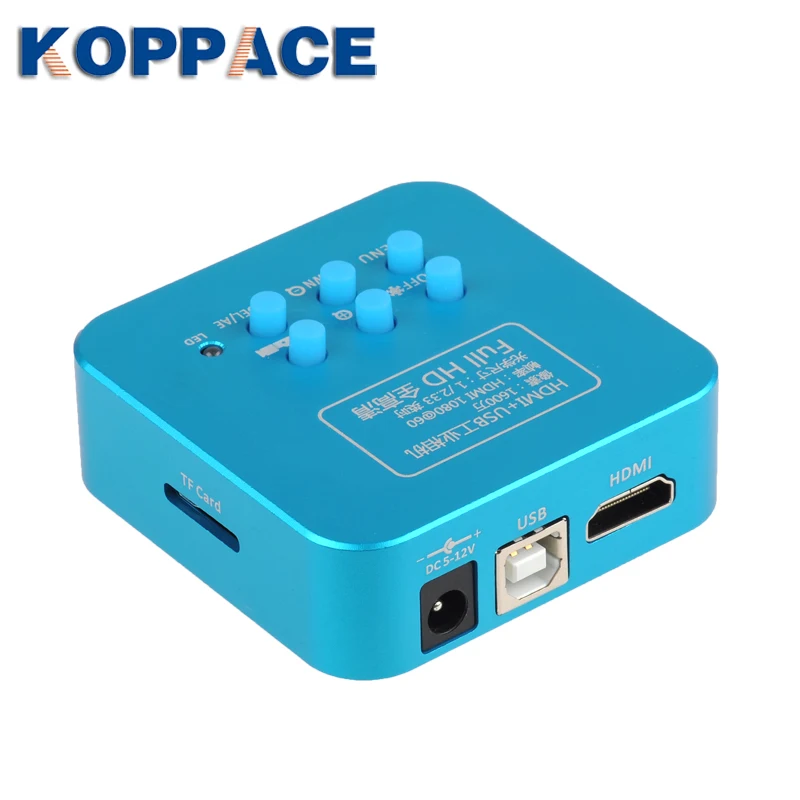 KOPPACE высокой четкости HDMI микроскоп Камера 16 миллионов Пиксели Высокое разрешение