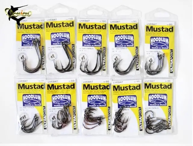 Fishing Norway MUSTAD hooks Size 3/0 4/0 5/0 6/0 7/0 8/0 9/0 10/ 11/0 12/0  fishing hook