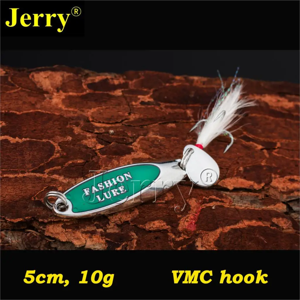 Buy Jerry 6pcs 10g casting fishing spoon lures