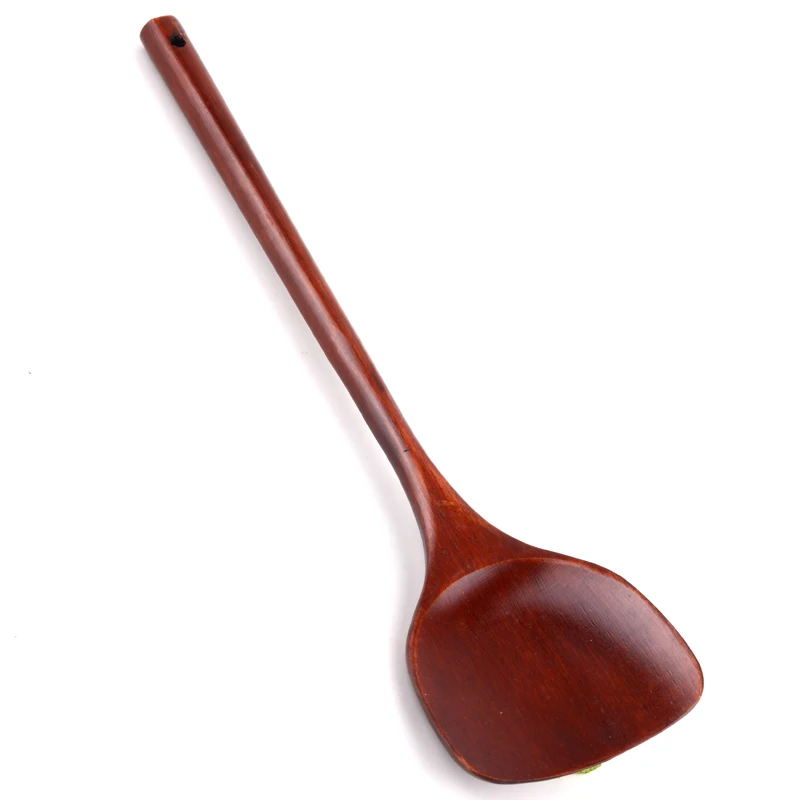 3s supply Healthy Natural Wooden Turner Long handled Wood Shovel