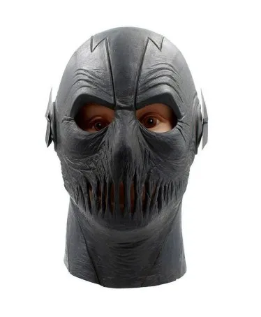 Супергерой флэш Аллен шлем для косплея маски, реквизит фильм Капитан Америка Civil War красный и желтый полный головы латексные маски - Цвет: black