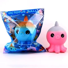 Единорог Осьминог ароматизированный мягкий медленно поднимающийся Squeeze Игрушка коллекция лечение подарок Единорог 2018MAR23