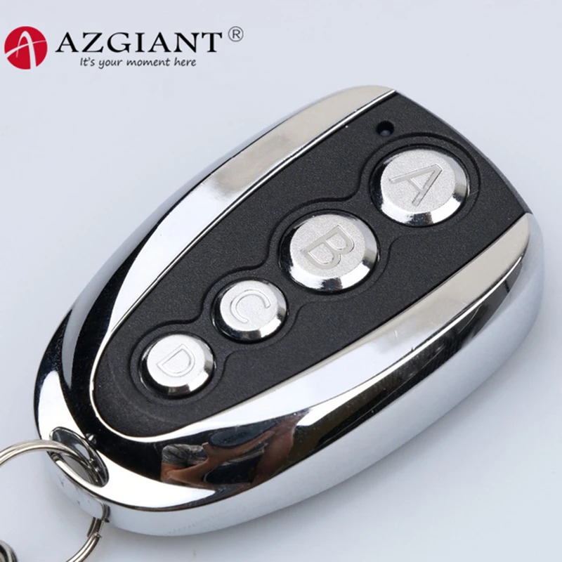 

AZGIANT Small Wireless Car Remote Control One to One Key Copy Frequency 433.92 MHz 12V for Garage Doors, Motorcycles,Car