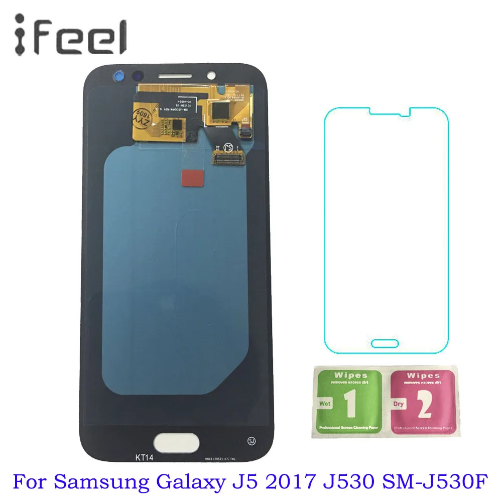 

AMOLED LCD For Samsung Galaxy J5 2017 J530 J530F LCD Touch Screen Digitizer Assembly With Brightness Control Display
