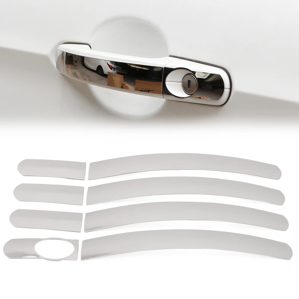 Тюнинг автомобиля чехлы для дверных ручек из нержавеющей стали Ford Focus 2 3 MK2 MK3 MK4 kuga