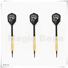 Нейлон мягкий Дартс с латунными наконечниками электронный дартс 3 шт./компл. 18 г; 2BA дротик с резьбой