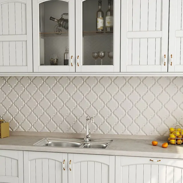 Fedex Dhl Free Shipping Lantern Ceramic Mosaic Tile Backsplash Fedex Dhl Free Shipping Lantern Ceramic Mosaic Tile Backsplash Kitchen Wall Mounted Tiles Beige Color