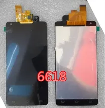 Good quality black LCD Touch Screen Display Digitizer with touch screen For Philips Xenium W6618 W6610 with assuring