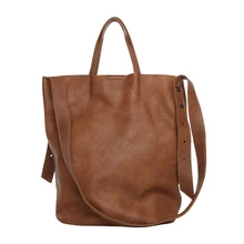 WOONAM Женская мода полное зерно НАТУРАЛЬНАЯ ИТАЛИЯ наппа телячья кожа верхняя ручка Средняя сумка на плечо WB625