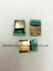 YYT 5PCS MINI HDMI 19P with PCB board welding type C male mini HDMI plug 19+1 ► Photo 2/2