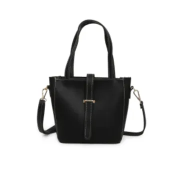 

Brand Women Handbags PU Leather Solid Crossbody Bags For Women Bucket Shoulder Bags bolsa feminina