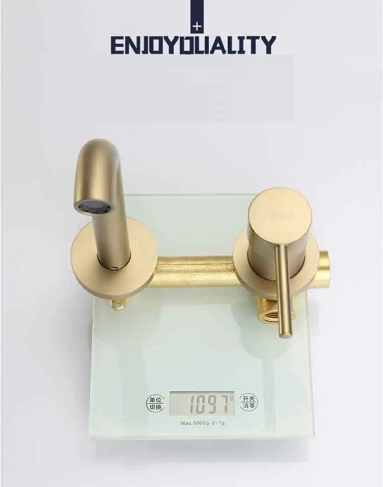 暗装入墙式面盆水龙头冷热混合水欧式拉丝金龙头金色台盆水龙头-淘宝网_17