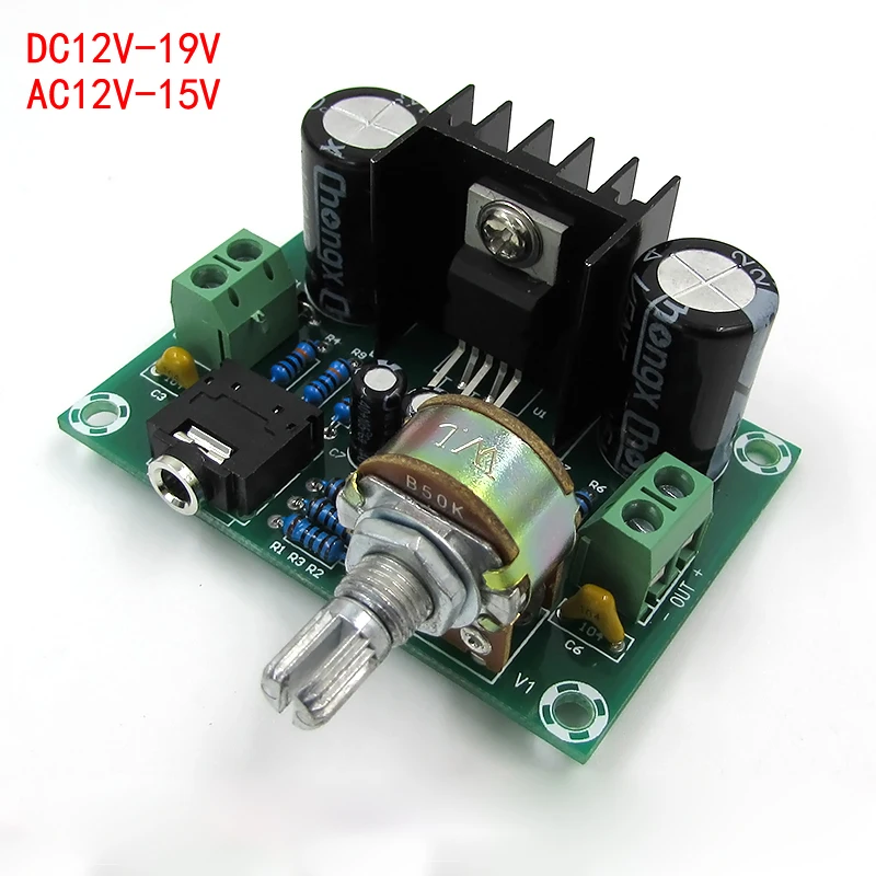 TDA2030 моно усилитель плата модуль усилителя мощности звука 18 Вт класс AB DC/AC12V DIY усилитель Комплект домашний кинотеатр звуковая система