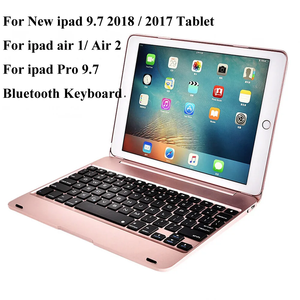 Откидной Чехол для Apple новый iPad 9 7 2017 2018 5 го 6 поколения Беспроводная Bluetooth