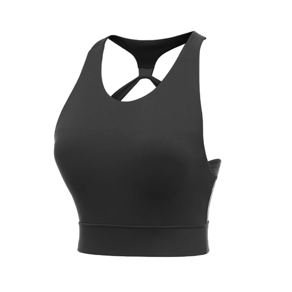 Bralette/Модный женский спортивный бюстгальтер пуш-ап с открытой спиной, спортивный прочный бюстгальтер, Быстросохнущий бесшовный топ с высокой растяжкой, спортивный бюстгальтер