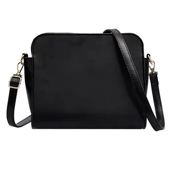 

Fashion Practical Retro Women Square Solid Color Simple Casual Crossbody Pouch Shoulder Bag