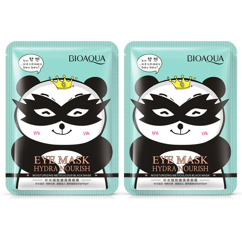 Патчи под глаза Black Panda увлажняющие маски от морщин и тёмных кругов припухлости