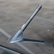 Автомобильный Стайлинг, wrc углеродное волокно короткая антенна радио антенна для Skoda fibay VW POLO jetta Chery Tiggo Seat Ibiza авто аксессуары
