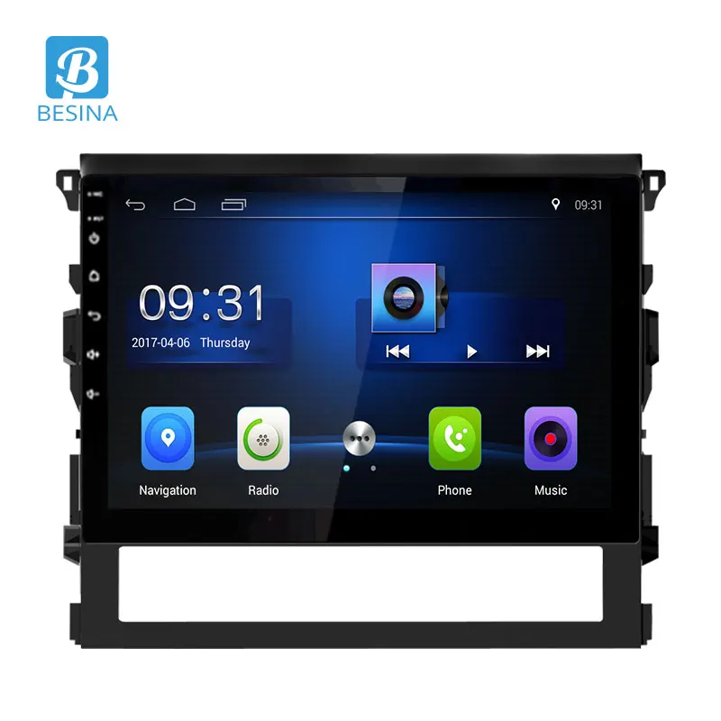 Flash Deal Besina 10.1 inch Android 8.0 Car Radio For Toyota Land Cruiser 200 LC200 2016 Multimedia Player GPS Navigation Autoaudio 2G+32G 3