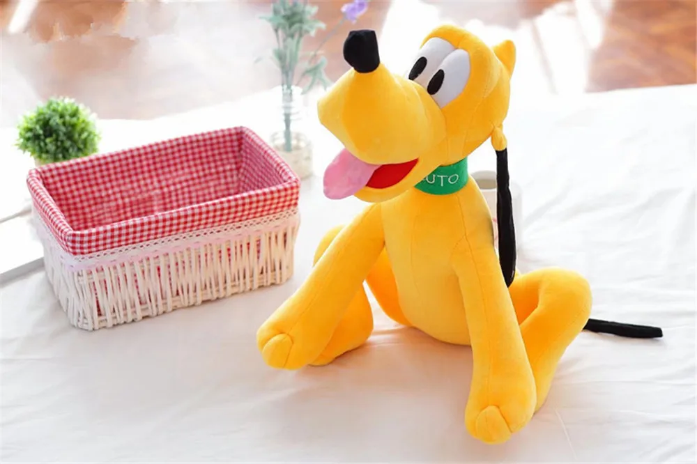 1 шт. 50 см классическая популярная плюшевая игрушка прекрасный Микки Минни Гуфи Плуто новорожденный плеер игрушка для детей рождественские подарки