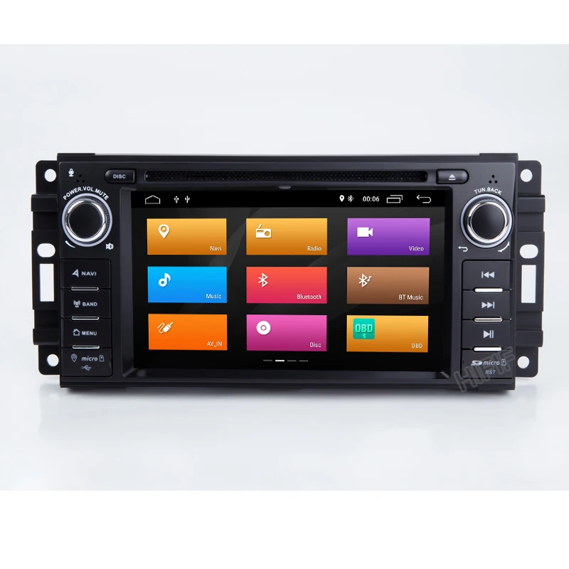 Flash Deal Quad Core Android 8.1CAR DVD player FOR JEEP GRAND CHEROKEE PATRIOT WRANGLE car audio gps stereo head unit Multimedia navigation 2