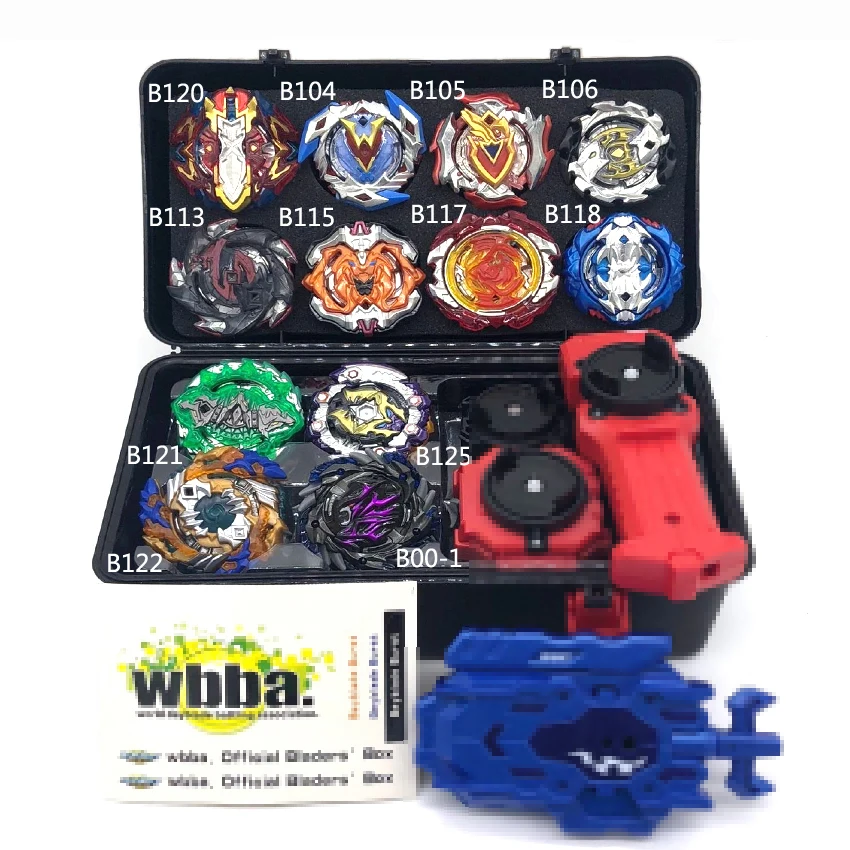 Детский комплект с топом на пусковые установки Beyblade игрушки B-100 B-127 B-00 B-134 B-135 B129 B128 металлический взрыв бей лезвия игрушка bay лезвия