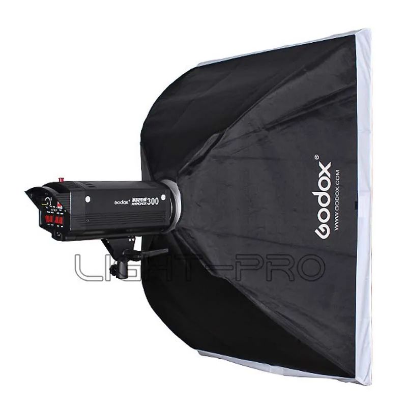 Godox 60 см* 90 см/23,62x35,43 дюйма фотовспышка студийная стробоскопическая вспышка фото отражательный софтбокс рассеиватель