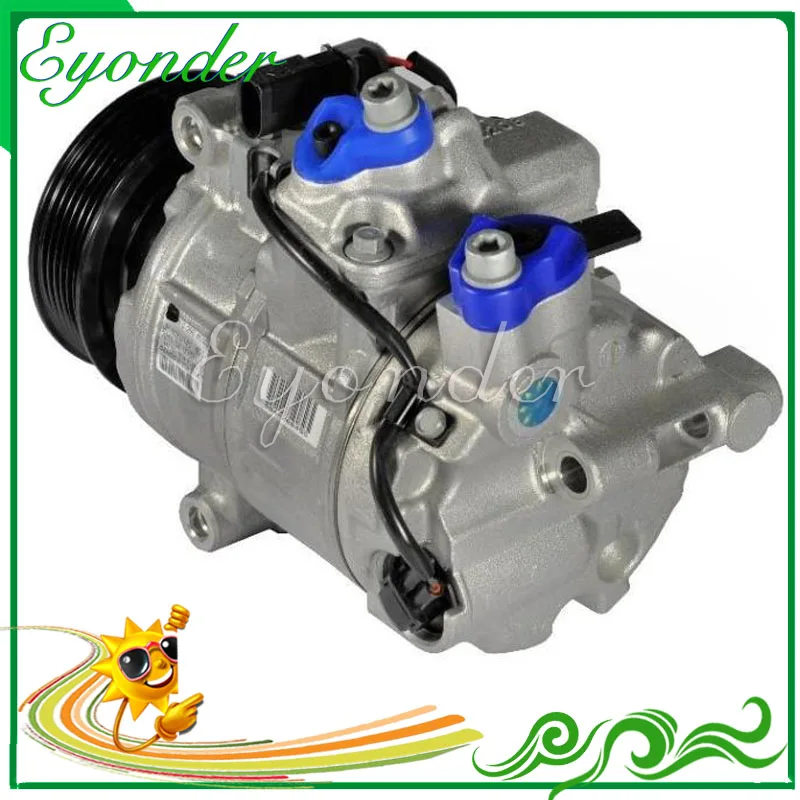 

AC A/C Air Conditioning Compressor Cooling Pump for Audi A6 C6 2.0 2.7 3.0 4F0260805J 8E0260805BE 8E0260805BS 4F0260805M