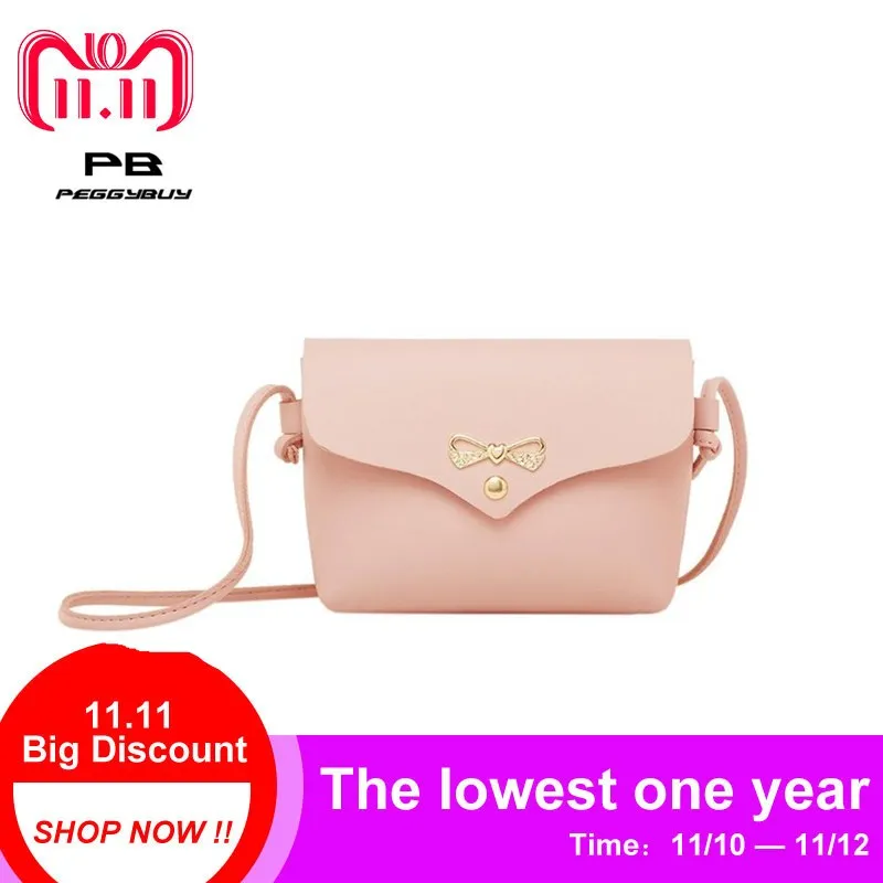 Girls Solid PU Leather Shoulder Handbags Women Casual Pure Color Mini Messenger Crossbody Bag Lady Simple Small Flap Pouch Totes Girls Solid PU Leather Shoulder Handbags Women Casual Pure Color Mini Messenger Crossbody Bag Lady Simple Small Flap Pouch Totes